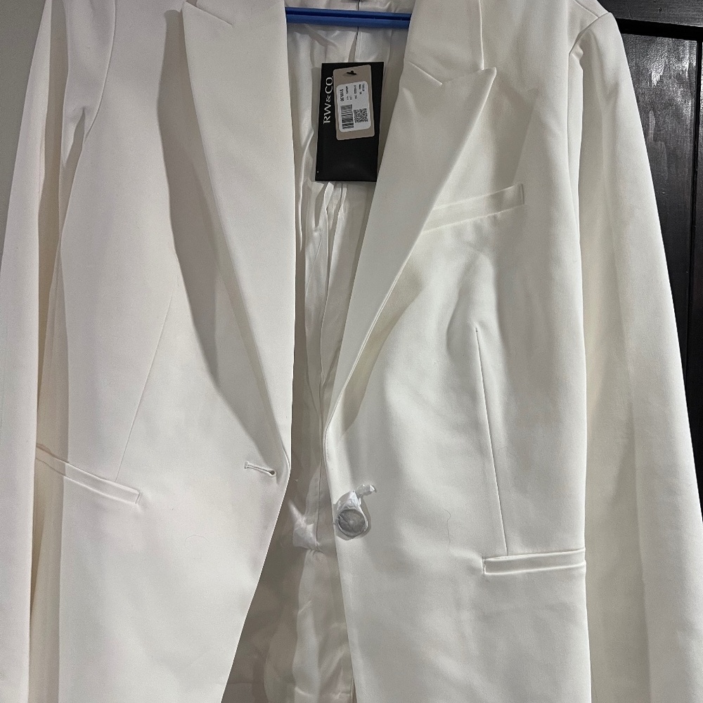 White blazer